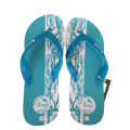 Lizzard sandals  flip-flops men`s rickie teal/white - size UK 11