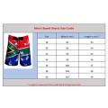 SA Flag Board Shorts Mens - Size 40