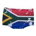 SA Flag Drag Shorts Swimming with fine mesh - size 24