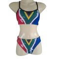 SA Flag 2-piece Training Bikini - Size 28