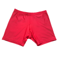 Hot Pants Ladies and Girls Red - Size Large (L)