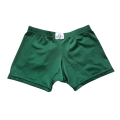 Hot Pants Ladies and Girls Green- Size Small (S)