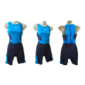 Triathlon Suit (Tri-Suit) Ladies Revolutional Energy Black/Turquoise - Size S (Small)