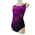 TYR Ladies Swimming Costume - Andromeda Pink with High Back - Size 40