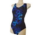 TYR Ladies Swimming Costume - Hawaian Nights Aqua Tank Splice - Size 42