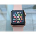 Apple watch - Series 3 - 38mm Rose Gold Aluminium Case with Pink band - GPS + Cellular (extra band)
