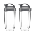 Nutribullet Cup - 945ml - with Flip Top To-Go Lid - (2 pack)