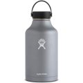 Hydro Flask Water Bottle  Stainless Steel and Vacuum Insulated  Wide Mouth 2.0 (64oz / 1.9l) - Grey