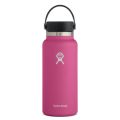 Hydro Flask Water Bottle  Stainless Steel and Vacuum Insulated  Wide Mouth 2.0 (32oz / 946ml) - Pink