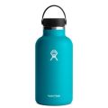 Hydro Flask Water Bottle  Stainless Steel and Vacuum Insulated  Wide Mouth 2.0 (64oz / 1.9l) - blue