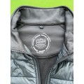 Swagg mens` golf top - half puffer jacket - Large - Black