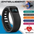 TW64S Black Bluetooth Smart Watch with Heart Rate Monitor