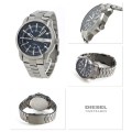 Diesel Men's Blue Dial Quartz Stainless Steel Watch