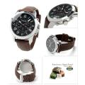 Fossil Men's Grant Brown Leather Chronograph Watch