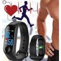 M3 Fitness Bracelet I Monitor Heart Rate, Blood Pressure, Blood Oxygen, Calories - 2 Colors