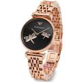 Emporio Armani Woman's Rose-Gold Tone Stainless Steel Watch - LAST ONE !!
