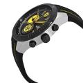FERRARI Men's Red Rev Chronograph Black Dial Stainless Steel Watch - FIRST BIDDER WINS !!