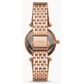 FOSSIL Lyric Women`s Rose Gold Stainless Steel Watch
