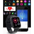 D20 Bluetooth Fitness Bracelets - Heart Rate,Blood Pressure,Pedometer,Sports Modes