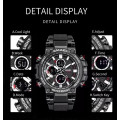 SMAEL 8049 Men`s Blue Strap Multi Function Sports LED Wristwatches : Farthers Day Special