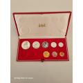 ****1X 1981 SHORT PROOF SET IN LONG PROOF RED BOX****