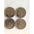 2013 4 x R2 Coins. 1 x Education, 1 x Childrens Rights, 2 x Union buildings. Bid per coin to take 4.