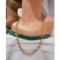 A stunning chunky costume gold chain
