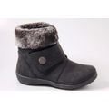 Ankle Boot Velcro Grey