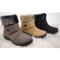Ankle Boot Velcro Grey