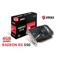 MSI AMD Radeon RX 550 AERO ITX 4G OC