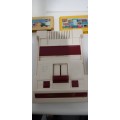 Late entry!!! Vintage 8-bit Family computer tv game console with game cartridges (read description!)