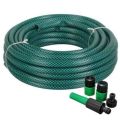 15m Garden Hose Pipe Set with Attachment Fittings