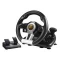 Racing Steering Wheel with Pedals Vibration Volante Gaming Wheel- SD