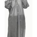 Waterproof & Windproof Adult Raincoat - Grey