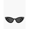 Dsquared Black Cat Eye Sunglasses