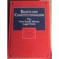 Rights and Constitutionalism: The New South African Legal Order ~ Van Wyk 1994 First Edition Scarce