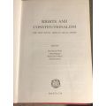 Rights and Constitutionalism: The New South African Legal Order ~ Van Wyk 1994 First Edition Scarce
