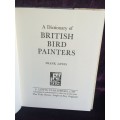 A Dictionary of British Bird Painters by Frank Lewis | Hard Cover w Dust Jacket First Edition 1974