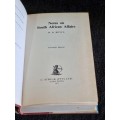 Notes On South African Affairs by WB Boyce | Limited Edition No 619