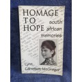 Homage to Hope by Lynn Carneson-Mcgregor
