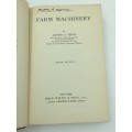 Farm Machinery - Archie A. Stone 1949 Third Edition