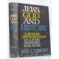 Jews, God and History - Max I Dimont | Scarce 1964 Edition