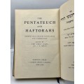 The Pentateuch and Haftorahs ~ 1938 One Volume Edition Hebrew & English