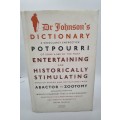 Dr Johnson`s Dictionary - David Crystals | An Anthology | Entertaining and Historically Stimulating