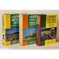 A History Of Australian, Indian and West Indies Cricket - 3 Volumes