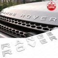 Range Rover emblems in Black and Chrome