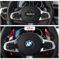 BMW G series paddle shifter extenders