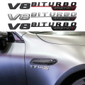 AMG V8 Biturbo 4matic emblems