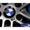 BMW M rim stickers