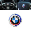 BMW 50th annivesary steering badge -